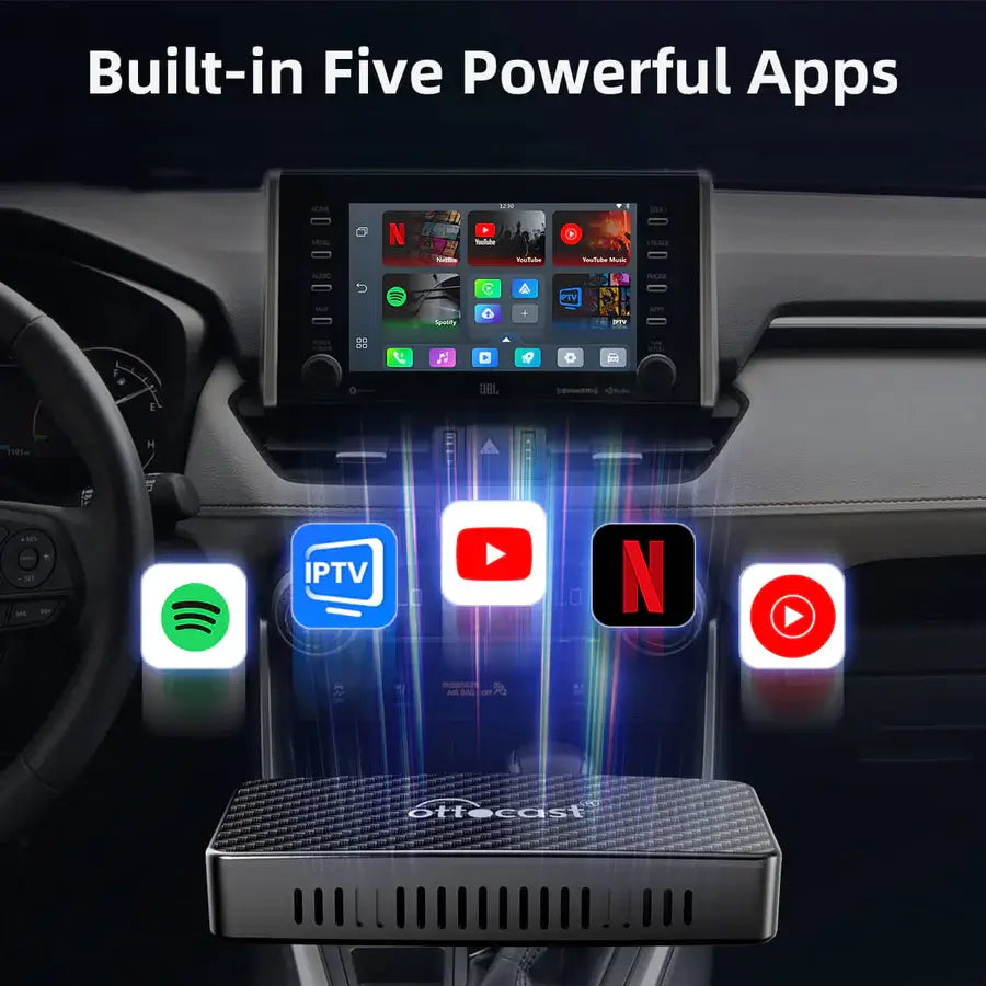 (LIMITED-TIME SPECIAL OFFER: SAVE 45% ON THE PRICE)- Ottocast Wireless AI Adapter™